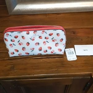 Coach makeup bag